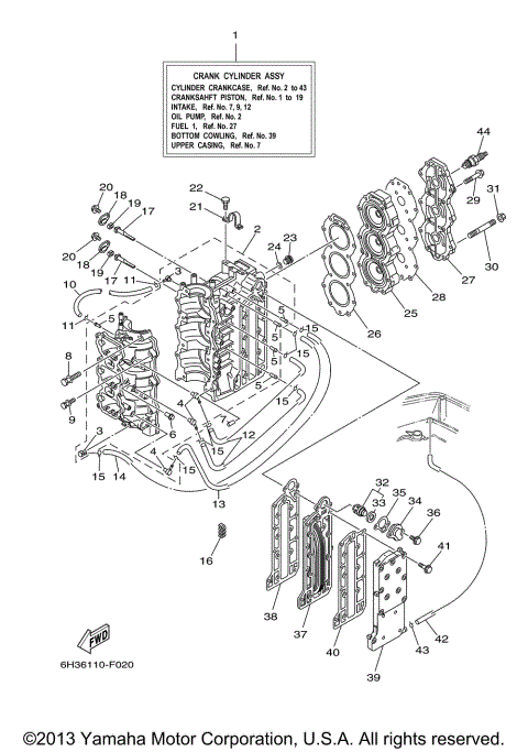 CYLINDER CRANKCASE