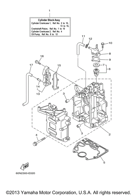 CYLINDER CRANKCASE 1