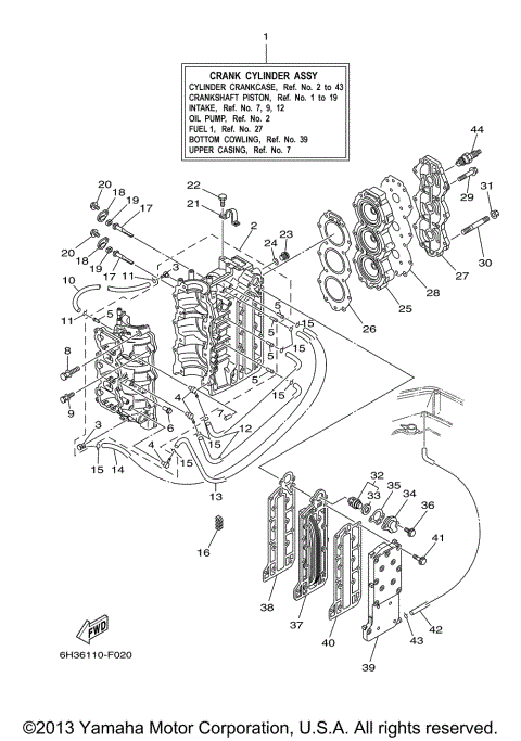 CYLINDER CRANKCASE