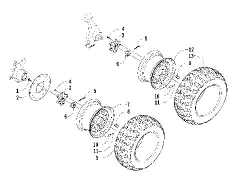 WHEEL AND TIRE ASSEMBLY [84534]