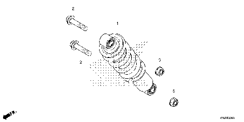 REAR SHOCK ABSORBER