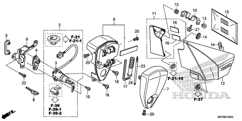 SIDE COVER@TOOLS         @COMBINATION SWITCH
