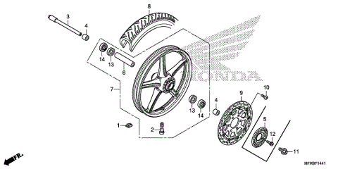 FRONT WHEEL (2)
