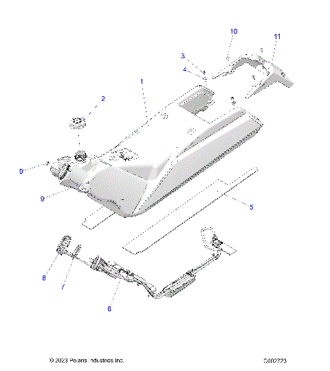 FUEL SYSTEM, FUEL TANK ASM. - S25AJT6REL (C602723)