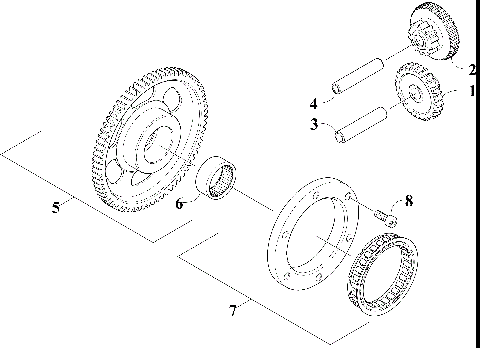 STARTER CLUTCH ASSEMBLY [303925]