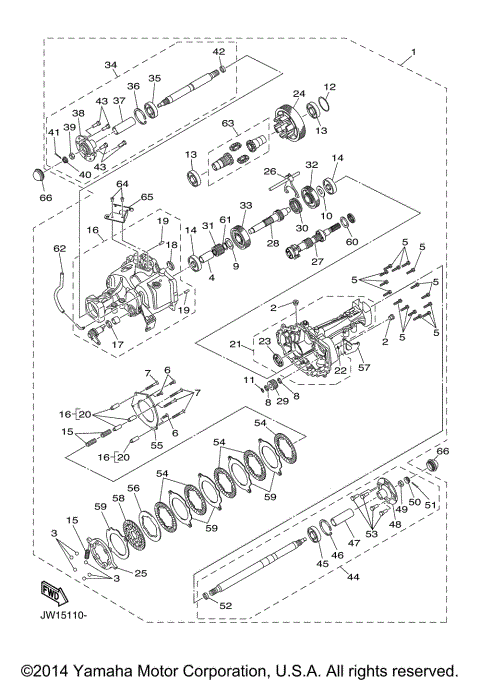 TRANSAXLE BRAKE