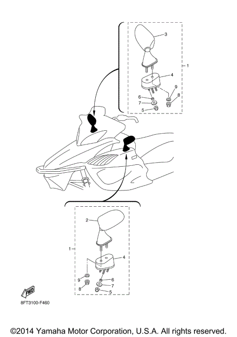 ALTERNATE REAR VIEW MIRROR