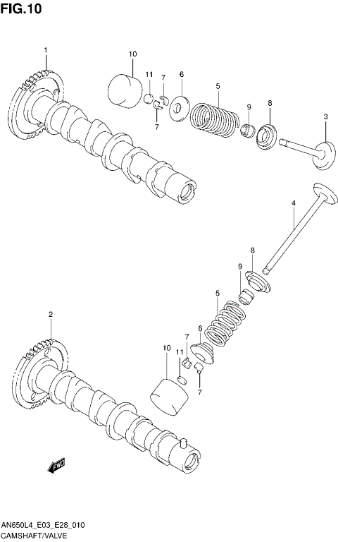 CAMSHAFT/VALVE