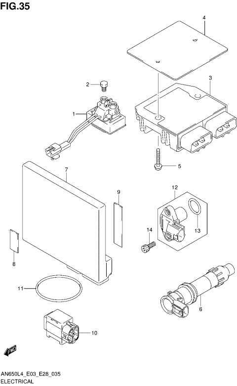 ELECTRICAL (AN650L4 E33)