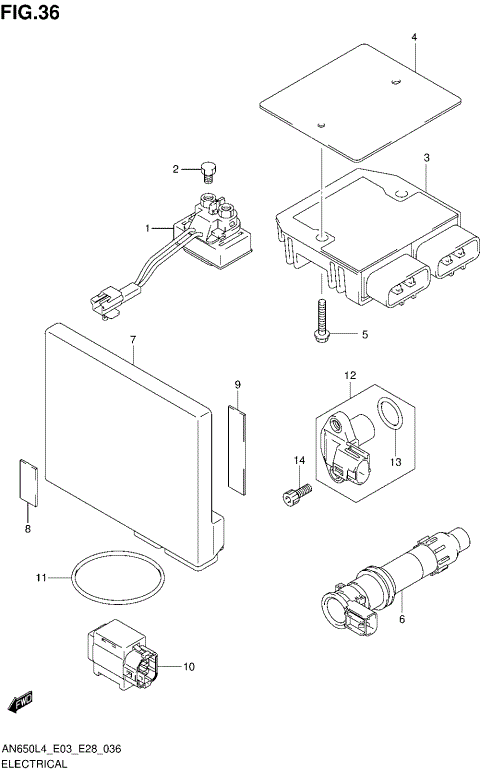 ELECTRICAL (AN650ZL4 E28)