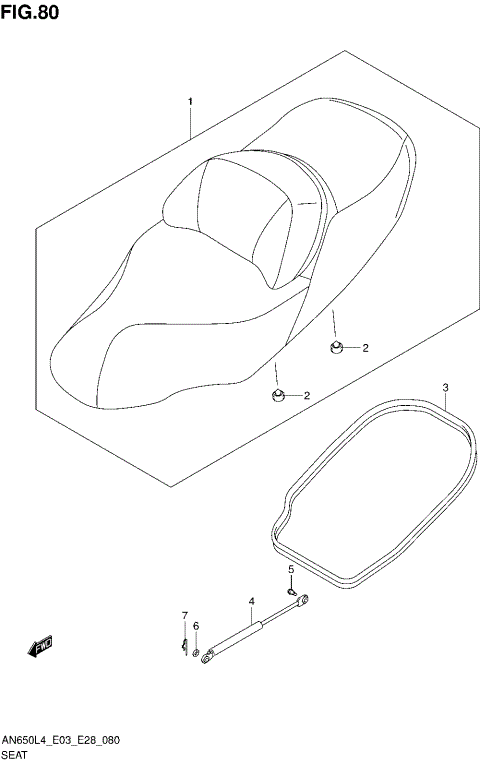 SEAT (AN650L4 E03)