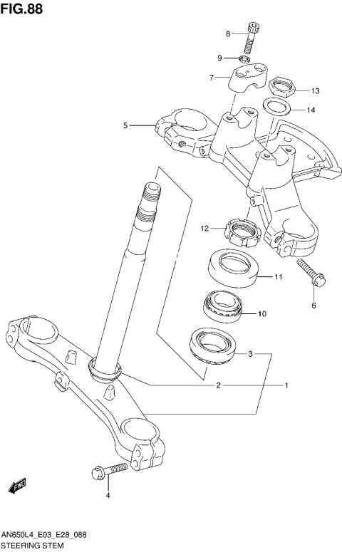 STEERING STEM