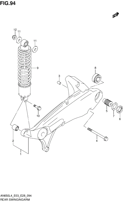 REAR SWINGINGARM
