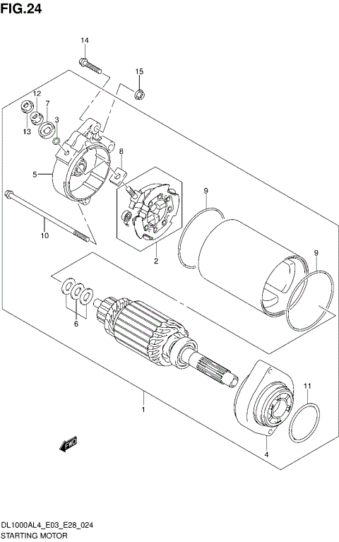 STARTING MOTOR