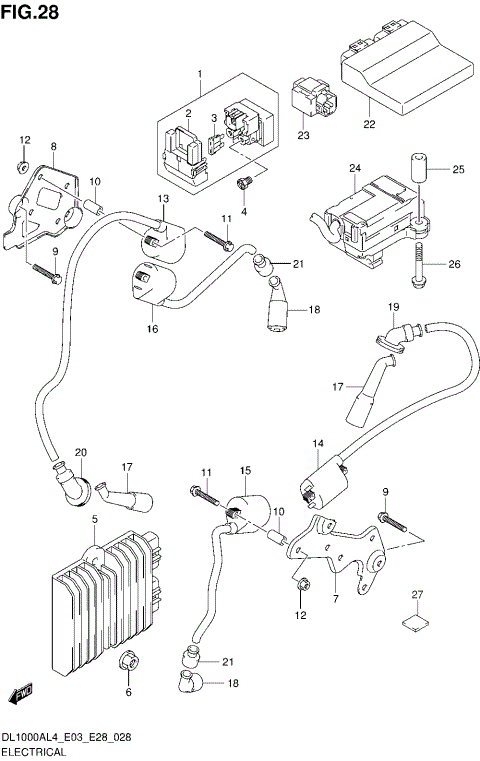 ELECTRICAL (DL1000AL4 E33)