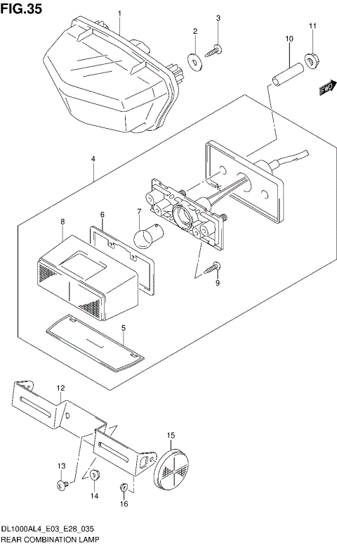 REAR COMBINATION LAMP