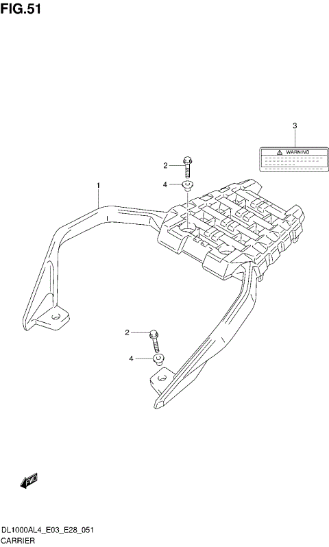 CARRIER (DL1000AL4 E33)