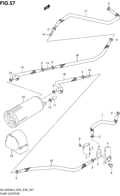 EVAP SYSTEM (DL1000AL4 E33)