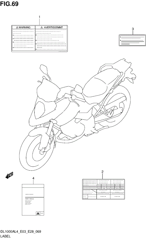 LABEL (DL1000AL4 E28)