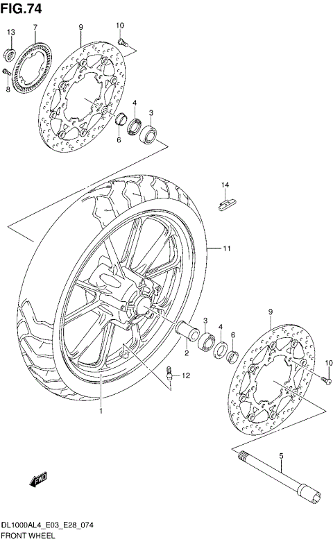 FRONT WHEEL
