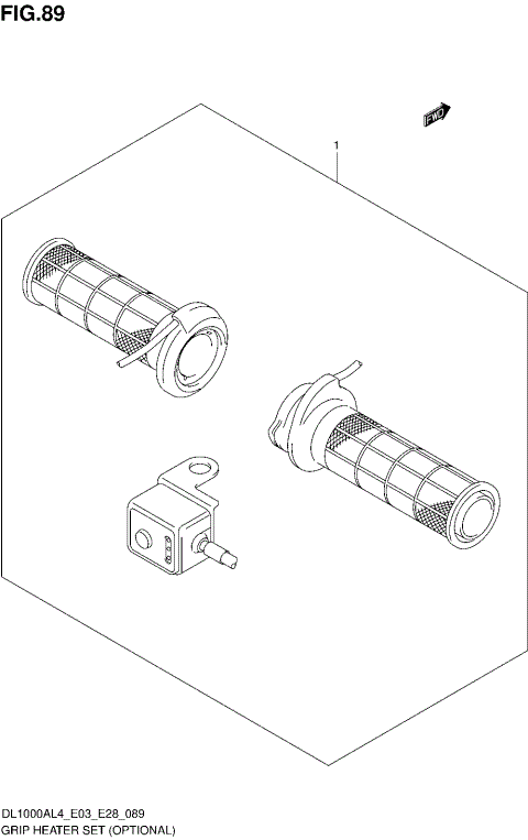 GRIP HEATER SET (OPTIONAL)