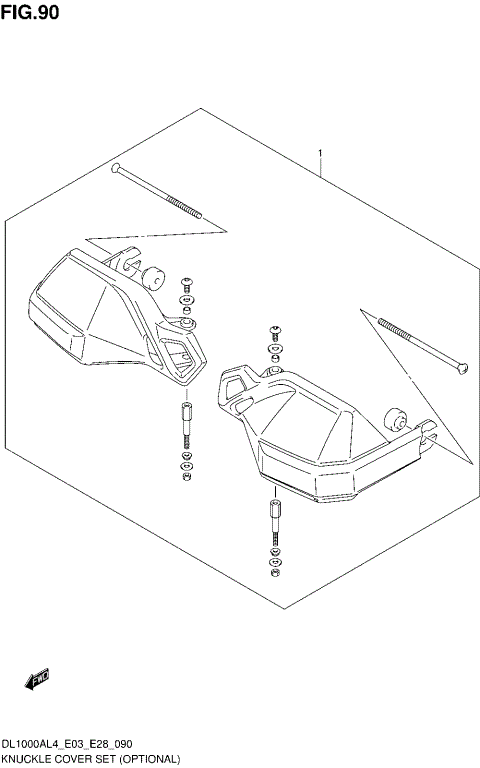 KNUCKLE COVER SET (OPTIONAL)