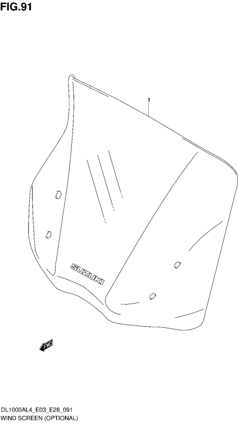 WIND SCREEN (OPTIONAL)