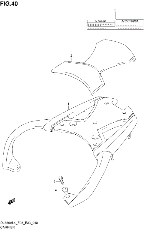 CARRIER (DL650AL4 E28)