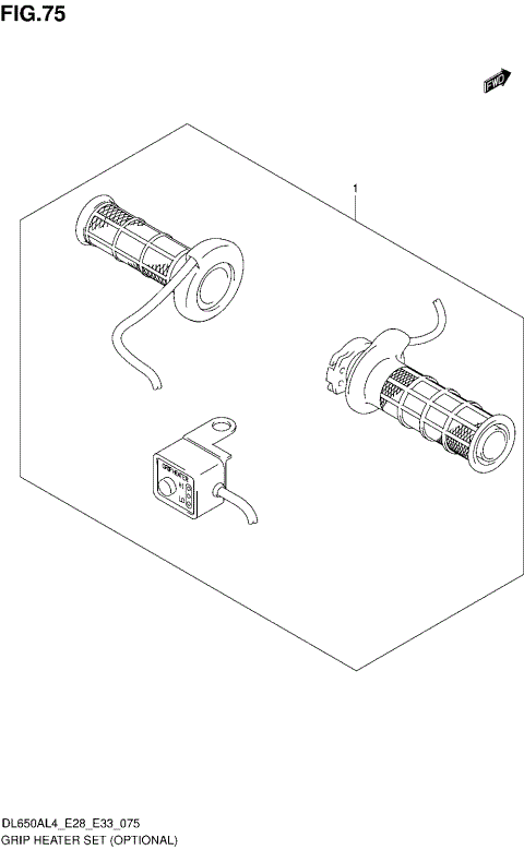 GRIP HEATER SET (OPTIONAL)
