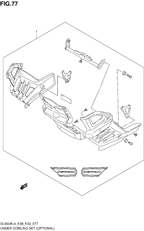 UNDER COWLING SET (OPTIONAL)