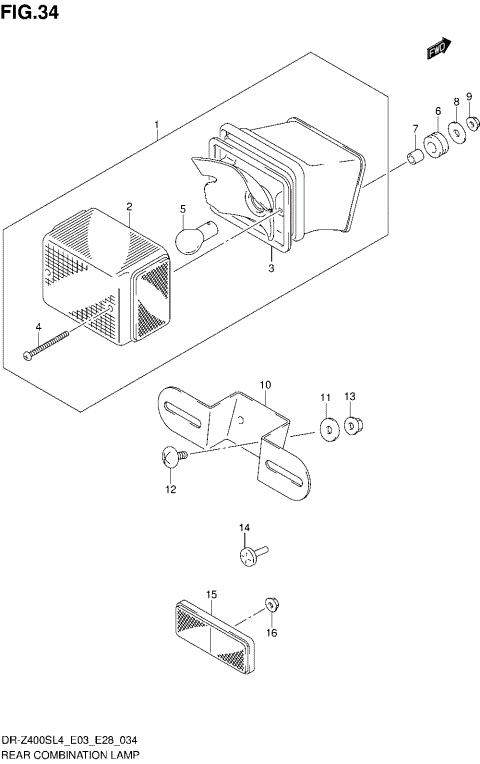 REAR COMBINATION LAMP