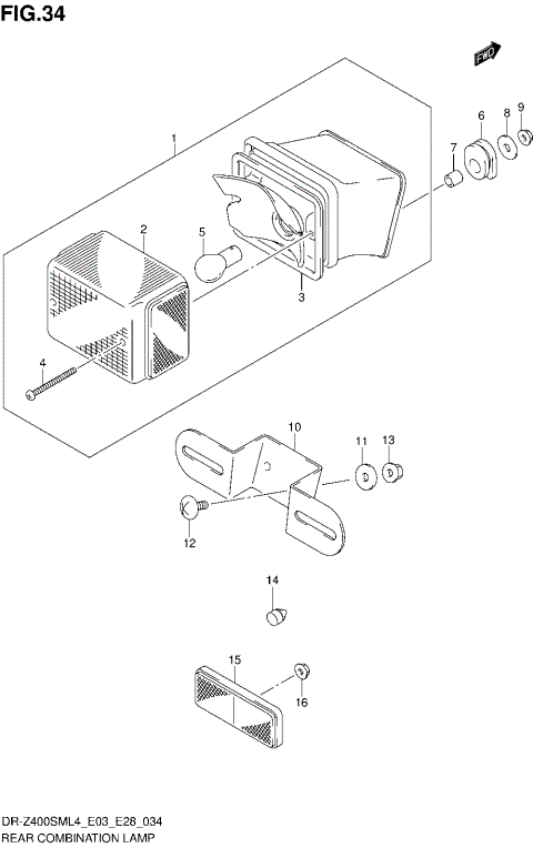 REAR COMBINATION LAMP