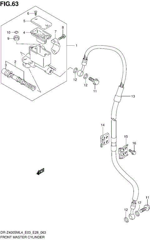 FRONT MASTER CYLINDER