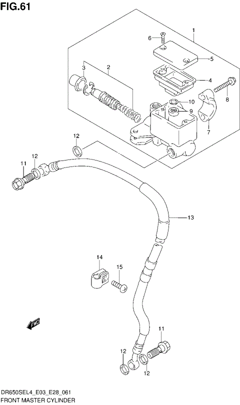 FRONT MASTER CYLINDER