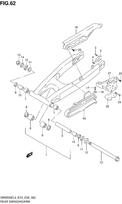 REAR SWINGINGARM