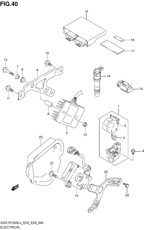 ELECTRICAL (GSX-R1000L4 E28)