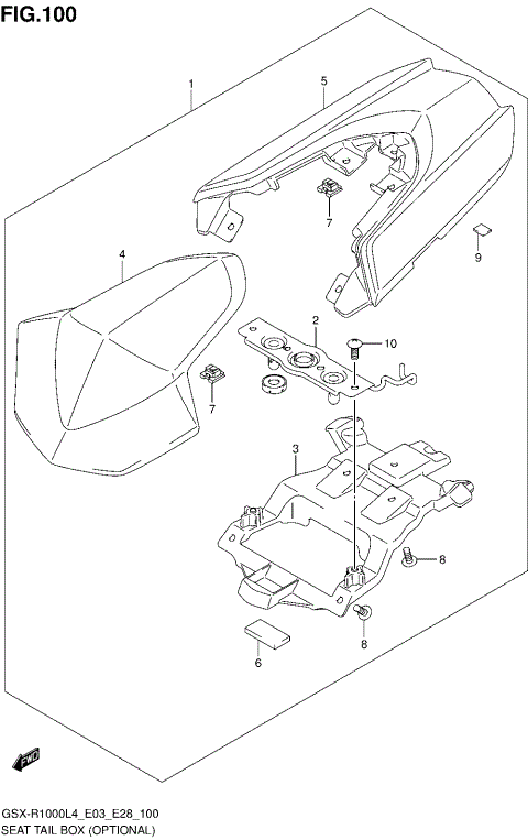 SEAT TAIL BOX (OPTIONAL)