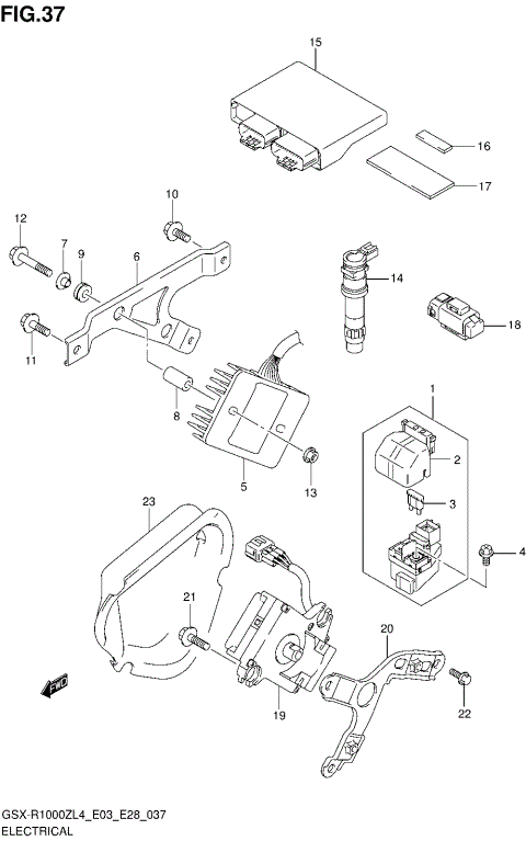ELECTRICAL (GSX-R1000ZL4 E03)