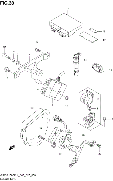 ELECTRICAL (GSX-R1000ZL4 E28)