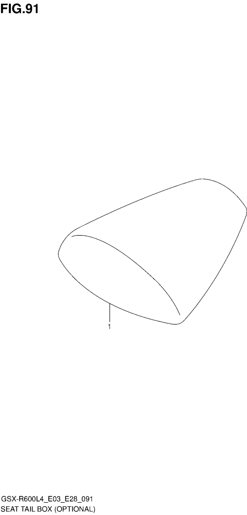 SEAT TAIL BOX (OPTIONAL)