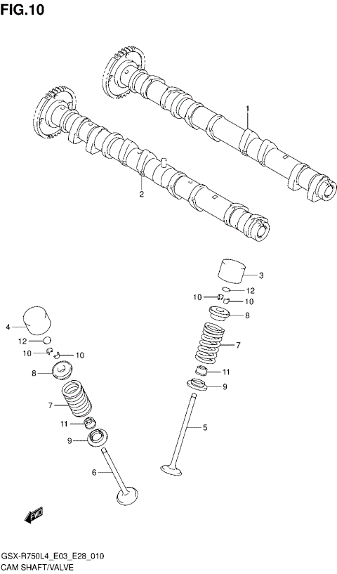 CAM SHAFT/VALVE