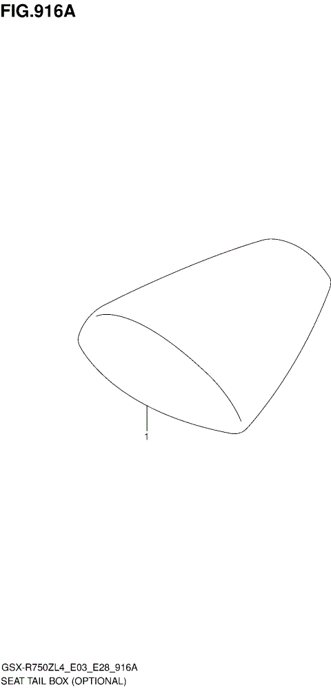 SEAT TAIL BOX (OPTIONAL)