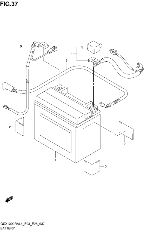 BATTERY (GSX1300RAL4 E03)