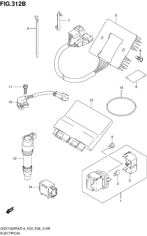 ELECTRICAL (GSX1300RAZL4 E28)