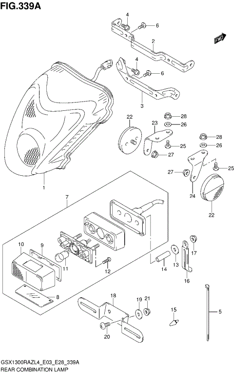 REAR COMBINATION LAMP