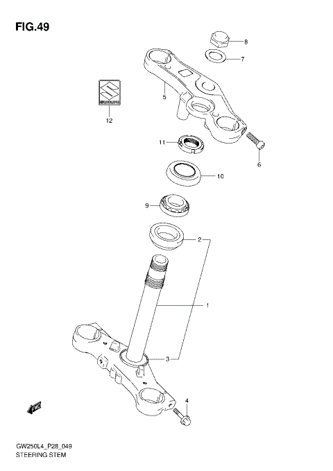 STEERING STEM