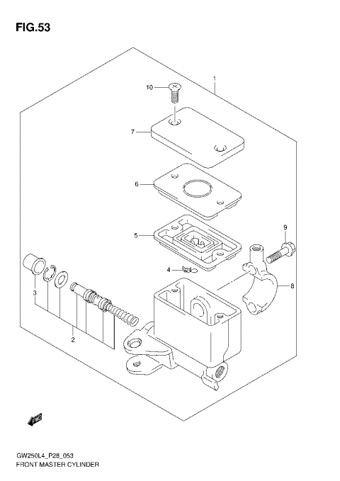 FRONT MASTER CYLINDER
