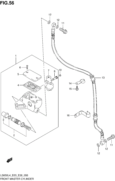 FRONT MASTER CYLINDER