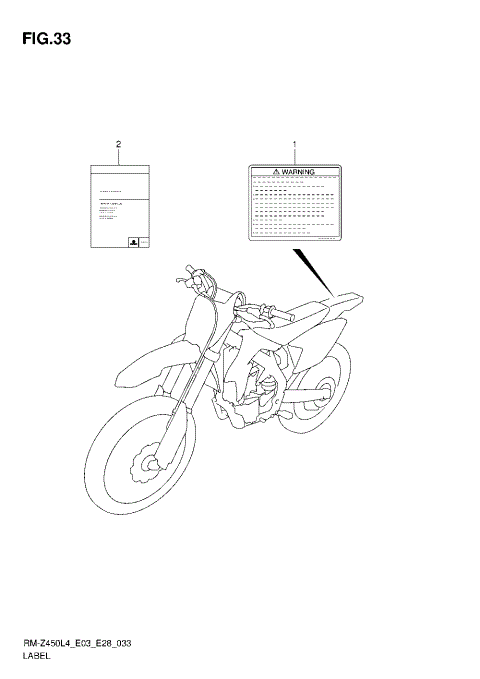 LABEL (RM-Z450L4 E28)