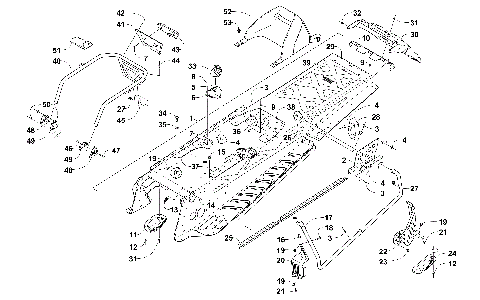 TUNNEL AND REAR RACK ASSEMBLY [102775]